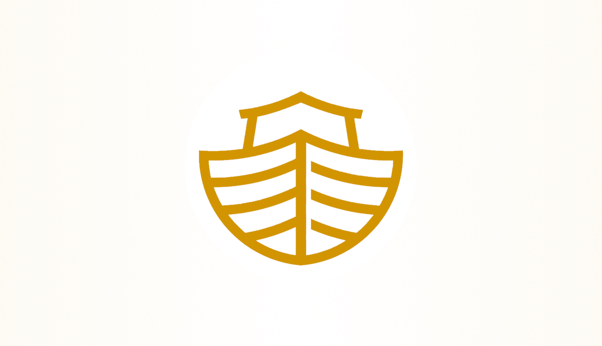 Illustration: Logo der ARK Alliance Abstrakte Darstellung einer Arche.