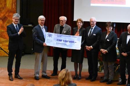 Robert und Rosa Pulfer-Stiftung unterstützt uns mit CHF 100'000